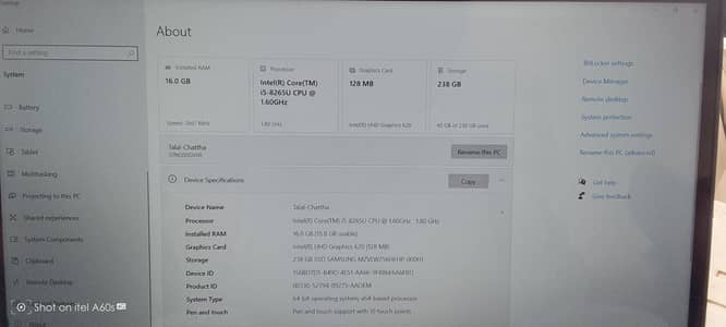 Laptop For Sale For Call 03066036898