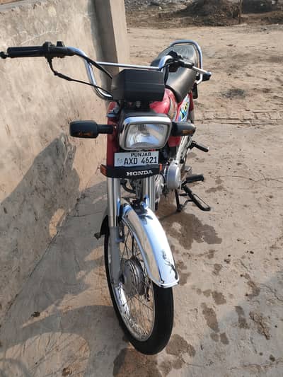 I want to sale my honda 70 2024 model in good condition