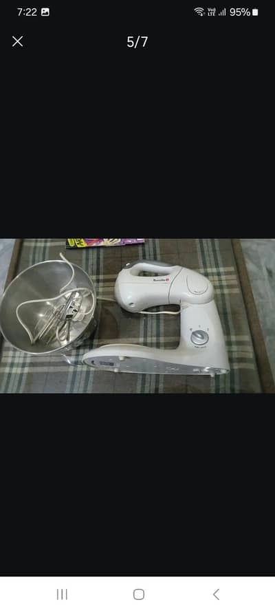 breville ice cream beater machine