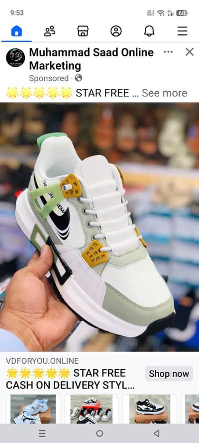 High Quality Comfortable light Weight Medicated Sneakers