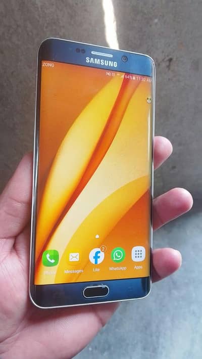 Samsung Galaxy s6 edge plus pta approved single sim 32 Gb