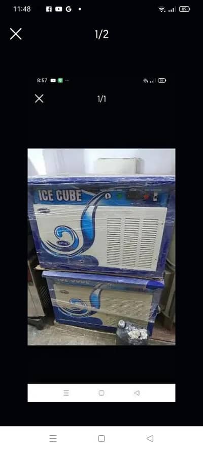 Ice Cube Water Chiller & Water Cooler 20 Liter to 200 Liter