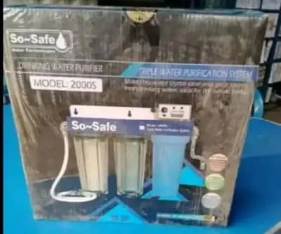 So Safe & New Safe Pak Triple Stage Water Purifications System With UV