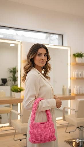 handmade bag crochet the loop of love