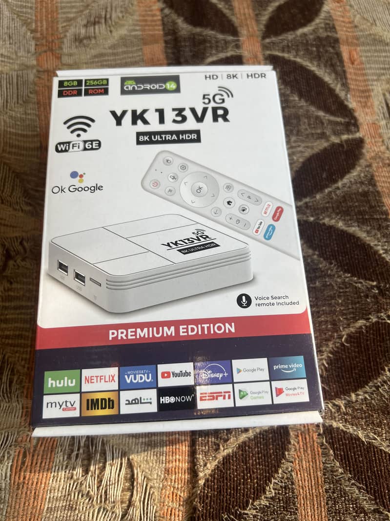 ANDROID BOXES WITH VOICE REMOTE 0