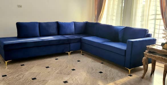 MODREN L SHAPE SOFA FOR LIVING AREA