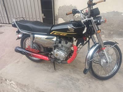 Honda cg 125 self start