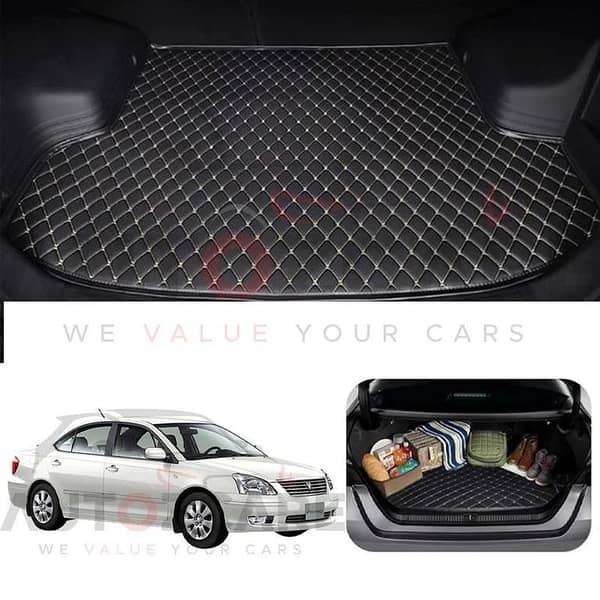 Toyota Premio 7D Custom Car Trunk Mat - Model 2001-2007