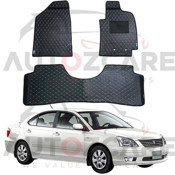Toyota Premio 7D Floor Mat ( Flat Style ) 3PCS - Model 2001-2007