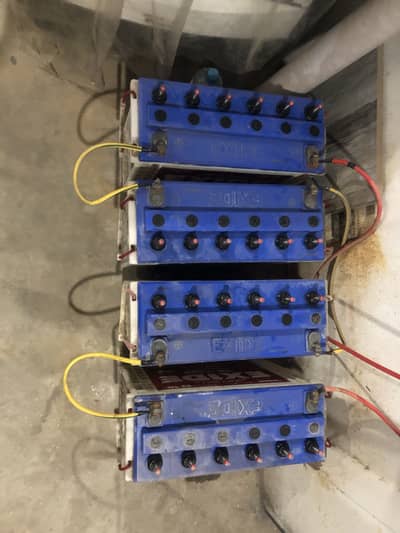 4 Tall tubular batteries for sale