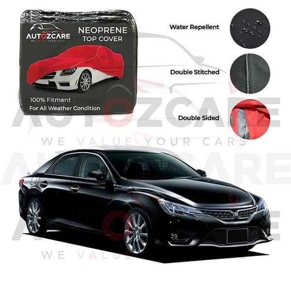Toyota Mark X Neoprene Top Cover - Model 2010-2019