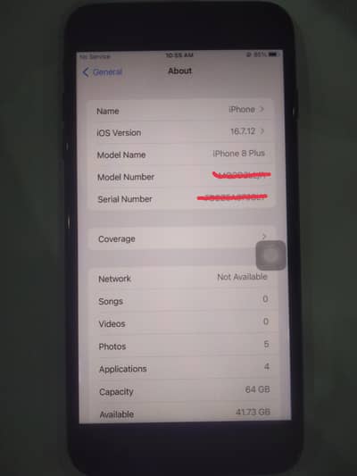 IPHONE 8PLUS NON PTA