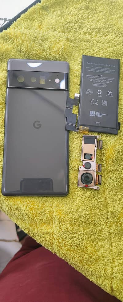 pixel 6pro battery camera and body available