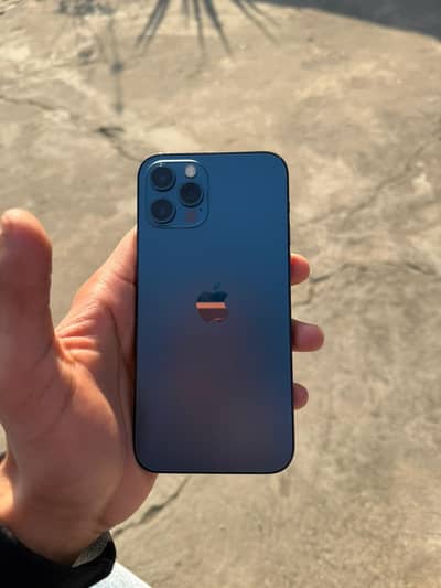 Apple Phone 12 Pro – Pacific Blue (Triple Camera, 128/25