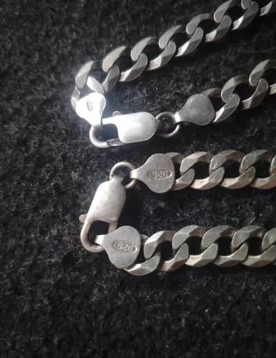 chain and bracelet 925 silver original