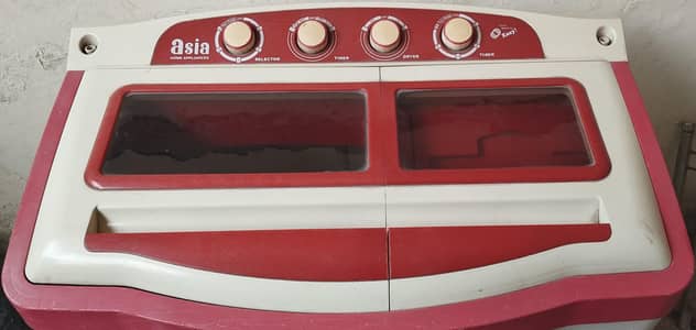 Super Asia large size washing machine with spinner