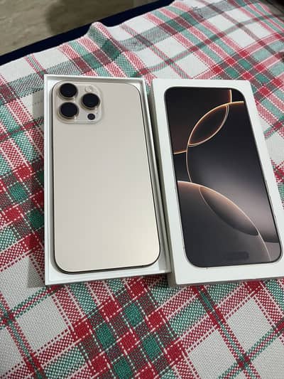 Iphone 16 pro max 256 gb non pta and jv