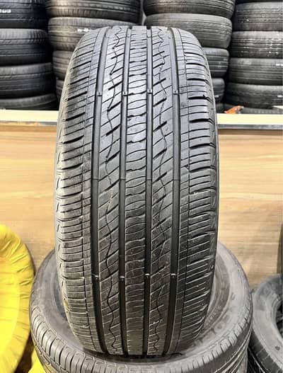 225-55-18 Kumho Made in korea 4 tyres used like new