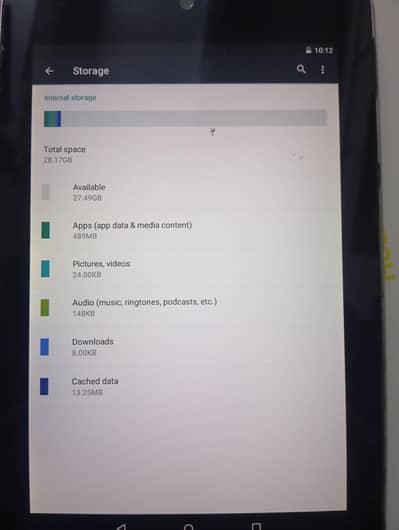 nexus 7 tablet. all ok h YouTube games and Google and other sports.