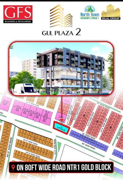 Prime Location 50 Square Feet Shop In Stunning Gadap Town Is Available For sale