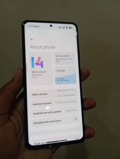 Redmi note 10 pro max