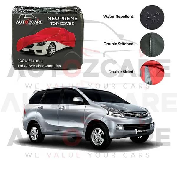 Toyota Avanza Neoprene Top Cover - Model 2010-2012