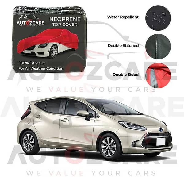 Toyota Aqua Neoprene Top Cover - Model 2022-2025