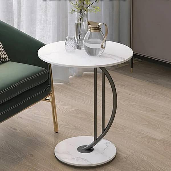 Premium Wooden Table with Luxurious wooden Marble-Textured Top, Featuring a Solid, Durable Base, Elegant Design