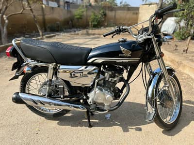 cg125 se first model cg self start