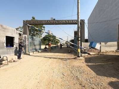 West Open 120 Yards Transfer Plot Available For Sale In Pir Ahmed Zaman Block-4