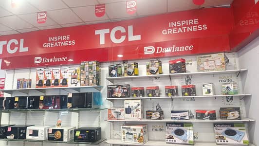 all Electronic AC Fridges and washing machines