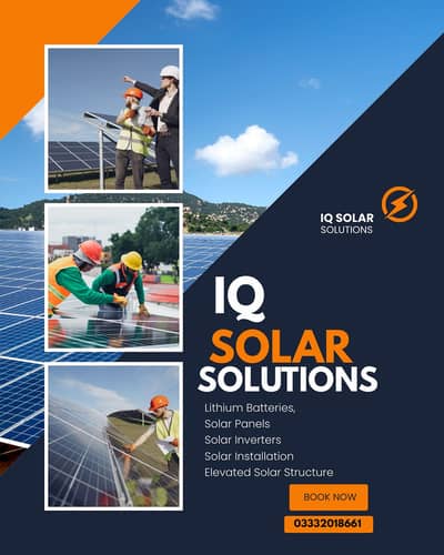 Solar System Installation | Lithium Batteries | Ups