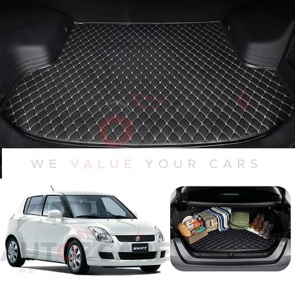 Suzuki Swift 7D Custom Car Trunk Mat - Model 2010-2021