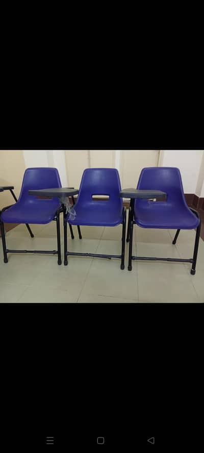 Steel plastic study Big Shell Chair in Blue