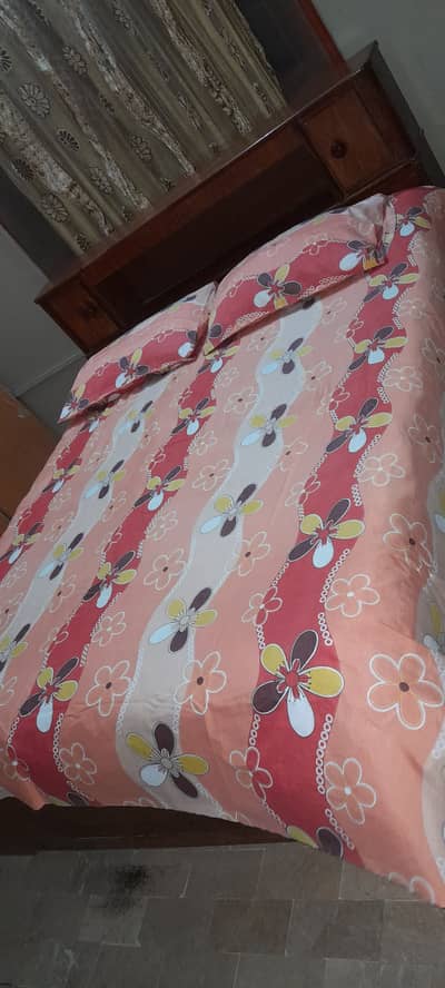 Double Bed with dressing table