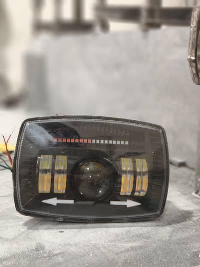 Bike front panel light