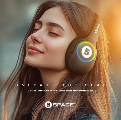 Level ENC RGB space headphones