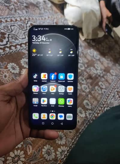 Huawei y9 prime 128GB PTA Aprov Dual sim fingerprint