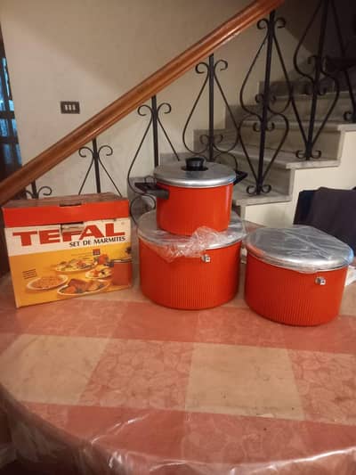 Tefal non stick vintage pots