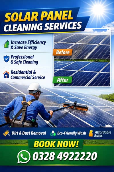 Solar Panel Cleaning services