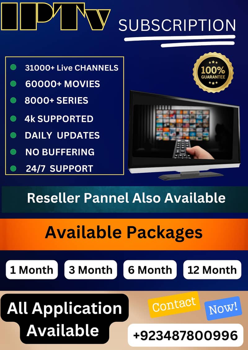 Full HD 4k Iptv Available 0