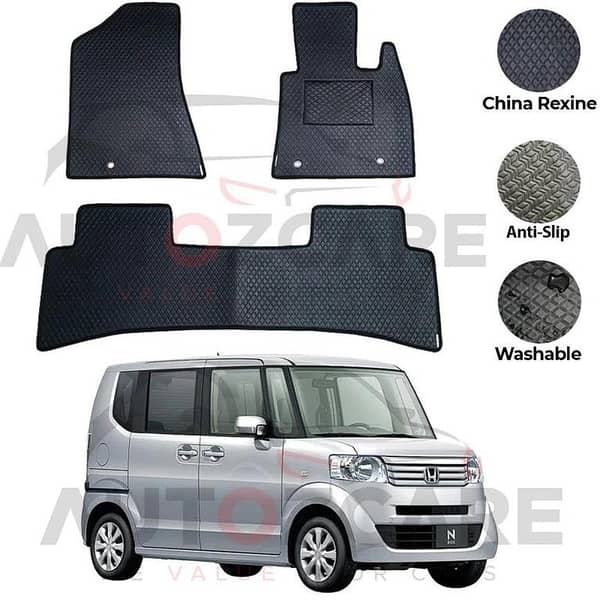 Honda N Box China Rexine Floor Mat 3PCS - Model 2011-2017