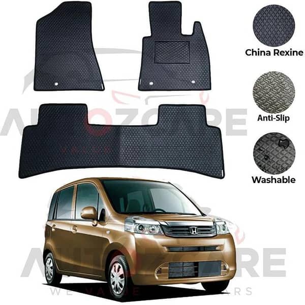 Honda Life Diva China Rexine Floor Mat 3PCS - Model 2008-2014