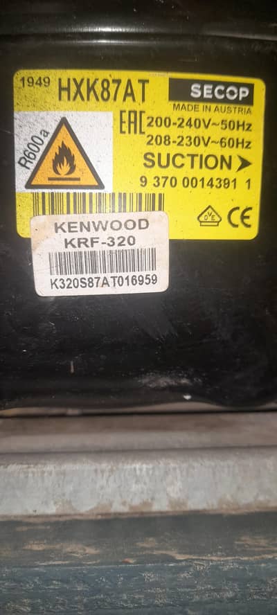 kenwood refrigerator modal