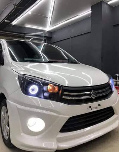 Suzuki Cultus Fiber Body Kit | 4 Piece Kit | Front Back Side Skirts