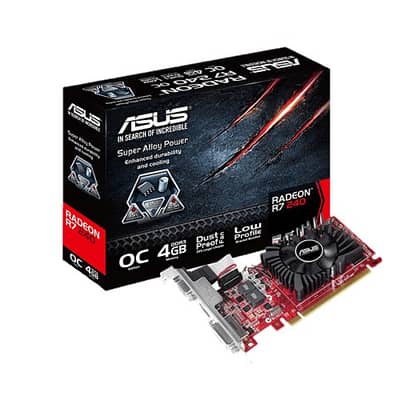 ASUS R7 240  4 GB 128 bit