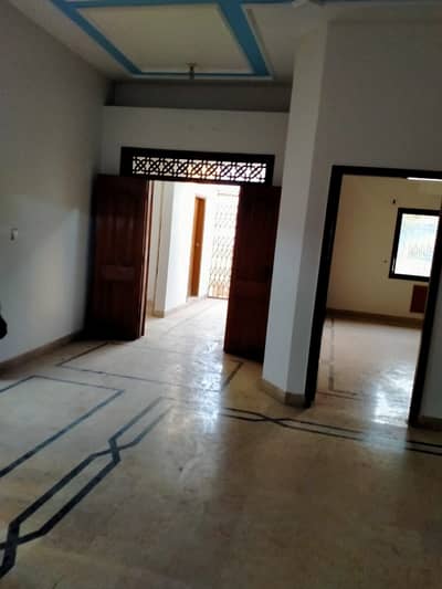 three bed dd portion for silent commercial in johar