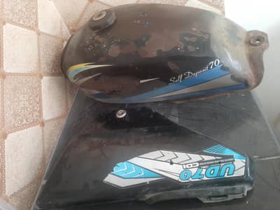 70 Bike Fuel Tanky & Rims