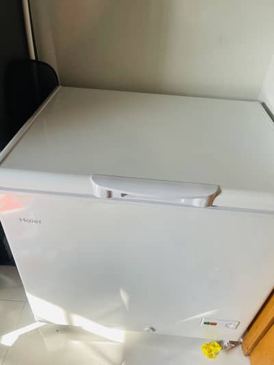 Haier depp firdge and freezer single door not used