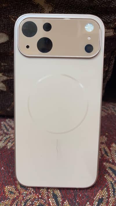 Iphone 13 cover converted to Iphone 17 pro max